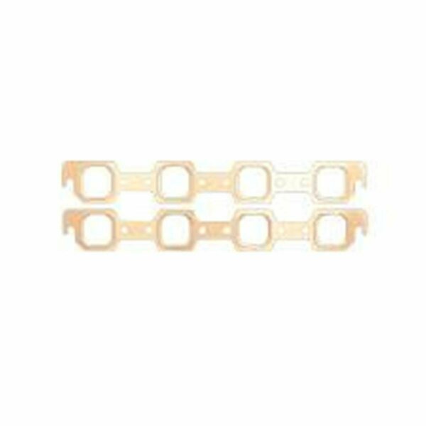 Green Arrow Equipment Pro Copper Exhaust Gasket for Small Block Ford with Brodix Heads GR3616812